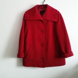 Fuchs Schmitt Bright red wool jacket Size L